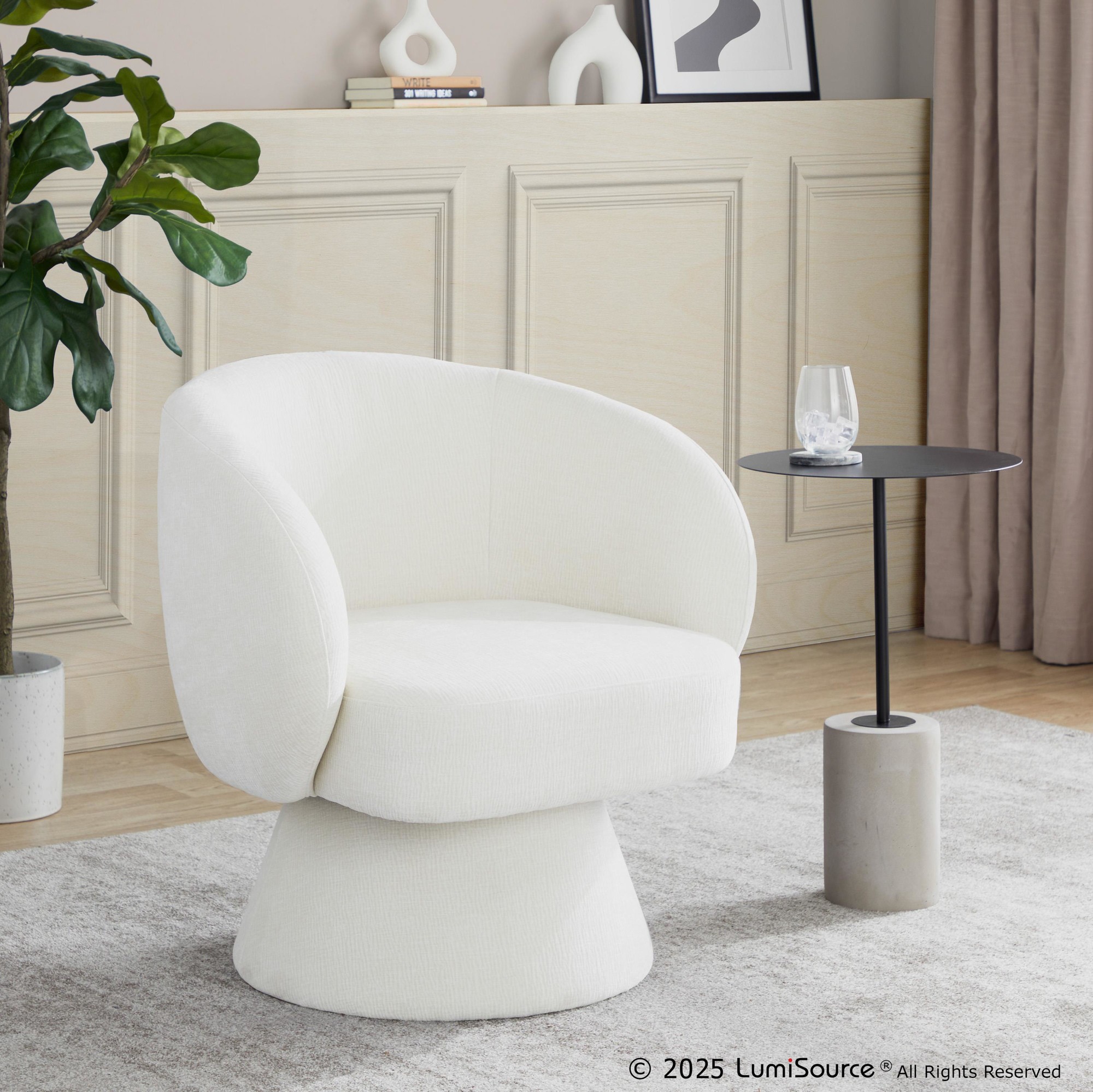 Fran Swivel Accent Chair